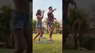 PAI E FILHA DANÇANDO! 