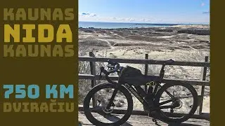 Kaunas - Nida - Kaunas | 750km dviračiu per kartą