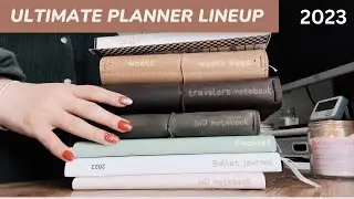 Techo Kaigi 2023 | My 2023 Planner and Journal Lineup | Planner Stack