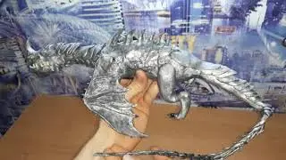 Дракон шипорез из пластилина