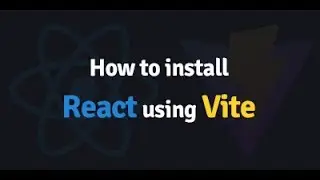 How to install React using Vite in Hindi?