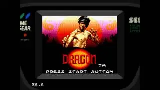 Dragon: The Bruce Lee Story (2024) Playthrough Sega Game Gear