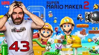 🔴LIVE Super Mario Maker 2 - Can I Beat The Audience Levels? Part 43 😱😱😱