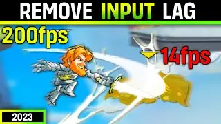 How to REMOVE INPUT LAG In Brawlhalla! (2023)