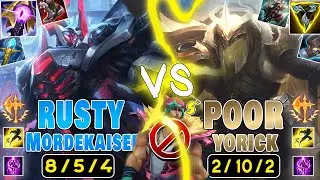 Mordekaiser gets revenge on Yorick for banning Sett!