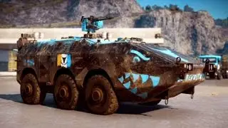 Военные автомобили  - Обзор машин Just Cause 3