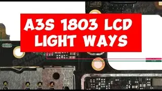 OPPO A3S 1803 Lcd Light ways 💥jalur lampu lcd oppo A3S 1803 |skema oppo A3S 1803 |skema android 2023