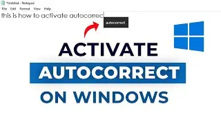 How to Enable Auto-suggest when typing on Windows 10 | autocorrect Windows 10