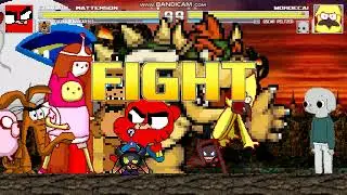 MUGEN Battle: Team Gumball Vs Team Mordecai