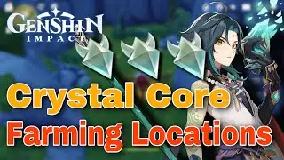 Crystal Core Farming Locations Genshin Impact