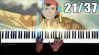 21. Wakare (別れ) | The Boy and the Heron OST Piano Tutorial
