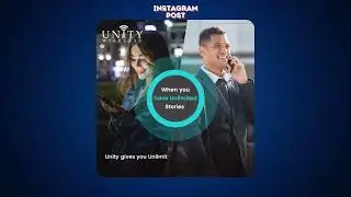 Unity Wireless Instagram Post