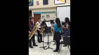 Brandenburg sax quartet solo & ensemble 2015