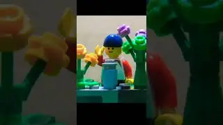 Стол для цветов! #animation #cartoon #lego #анимация #лего #самоделки #legomen