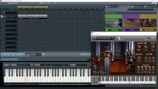 Magix Music Maker - Using MIDI - Church Organ