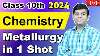 Metallurgy - Chemistry Class 10th for ICSE 2024 Board Exams