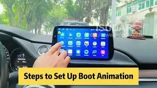 Set up the startup animation for Car Radio | ISUDAR | Setup instructions