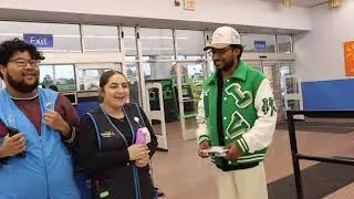 Seeing if Walmarts customer service is as good as Louis Vuittons