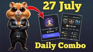 27 July Hamster kombat Daily Combo | Hamster Kombat daily Cipher 27 July | Hamster Kombat  Mini Game