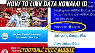 How to Linking KONAMI ID | eFootball 2023 Mobile