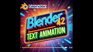 Don't Regret Not Knowing THIS Blender 4.2 Text Animation Trick