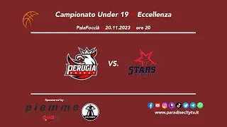HIGHLIGHTS UNDER 19 ECCELLENZA 2023-2024 - PERUGIA BASKET vs. STARS BASKET BOLOGNA