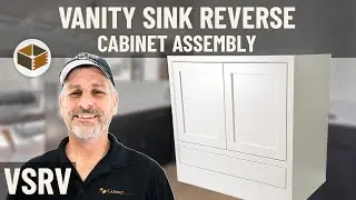 Vanity Sink Reverse Cabinet Assembly (VSRV) | RTA Cabinet Assembly