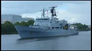 NATO Warships visit to the Clyde Glasgow