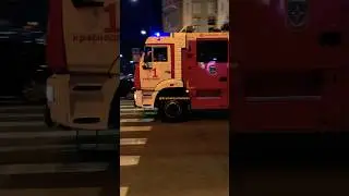 Fire truck siren yelp