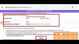 IGNOU June 2021 Exam Date fill up last Date  IGNOU Exam fees Summit Online  IGNOU  fees Kese Bhare