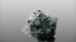 Blender Unrolling Magnetic powder