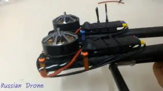 RDLF650. Сборка квадрокоптера. Разводка питания [Часть 2]