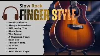 Unforgettable 70s 80s 90s Slow Rock Fingerstyle 💔 Deep Emotional Acoustic Guitar That Hits the Soul