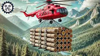 Big Chainsaw Cutting Tree Machines | Biggest Heavy Equipment Machines