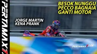 Komentar Jorge Martin MotoGP Misano 2024 Besok Tunggu Pecco Bagnaia Ganti Motor Saat Hujan #motogp