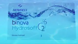 25,50 € - Lentilles de contact mensuelles Novacel Binova Hydrosoft O2 - Boite de 6 lentilles