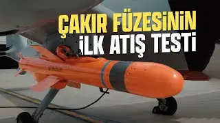 The first firing test of the Çakır missile was carried out successfully.
