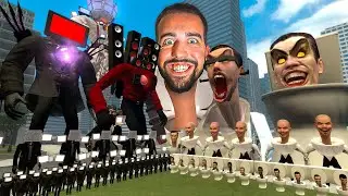 ULTRA-REALISTIC SKIBIDI TOILET BATTLE SIMULATOR! SKIBIDI TOILET BOSS vs TV MAN BOSS!