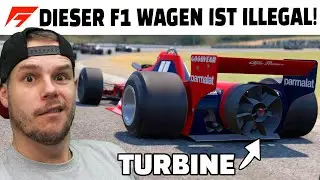 Der Formel 1 Wagen, der 1978 für Illegal erklärt wurde.