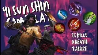 YI SUN-SHIN GAME PLAY Best Build 2021| Emblem set & Spell | TRIPLE KILL! | Mobile Legends Bang Bang