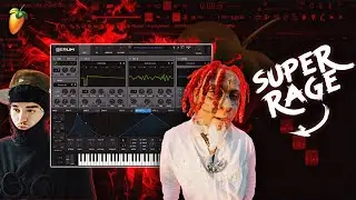 How To Make RAGE Beats From Scratch (Trippie Redd, Yeat, Lil Uzi Vert) | Fl Studio 20