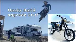 fe501 Supermoto Mod List- Husqvarna Parts Upgrades 2020