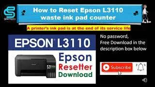 How to reset EPSON L3110 for FREE