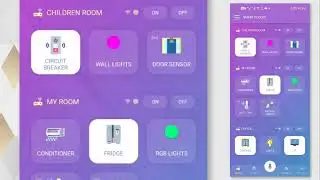 CADIO app interface review (ESP8266 - ESP32) | CADIO Home Automation