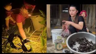 Single Mom - How to survive, go crab hunting with my daughter