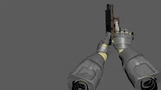 First Person Cyborg Reload Animation