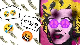 When I bought a Lego picture on AliExpress. Lego art  #lego #funny #legoart