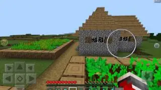 Minecraf PE (ключ генерации на то чтобы оказатбся в деревне,постройка дома)