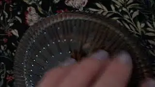 ASMR Tapping and Scratching Glass Items (lo-fi, no talking)
