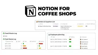 Notion for Coffee Shops